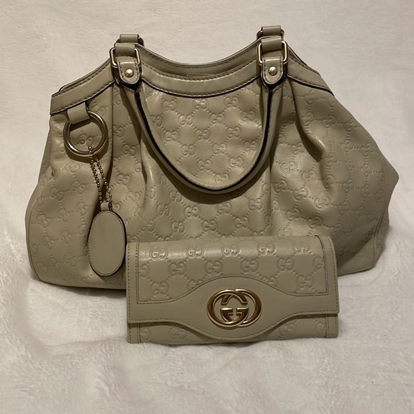 Gucci Sukey Guccissima bag and Gucci Sukey wallet - Picture 4 of 9